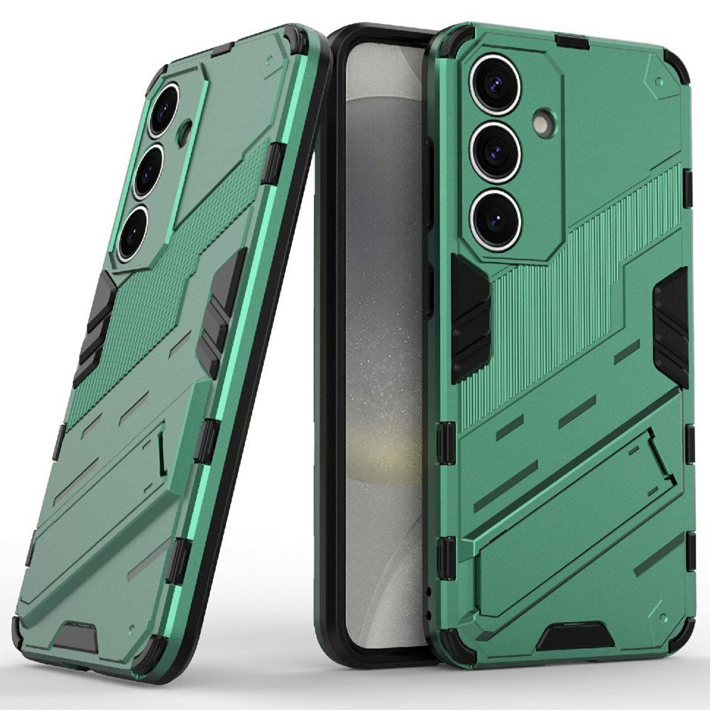 EIDERWOOD Samsung Galaxy A26 5G Rugged Case with Built-in Kickstand - Green