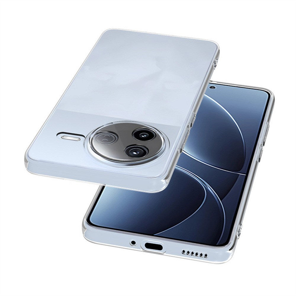Xiaomi Poco F7 Pro EIDERWOOD Flexible Plastic Back Case – Transparent