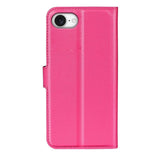 EIDERWOOD iPhone 16e Faux Leather Flip Case with Cardholder & Stand Function - Pink