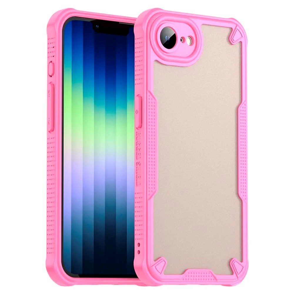 EIDERWOOD iPhone 16e Hybrid Plastic Back Case - Pink