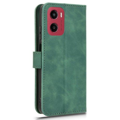 EIDERWOOD Motorola Moto G05 Flip Case with Card Holder & Stand Function - Green