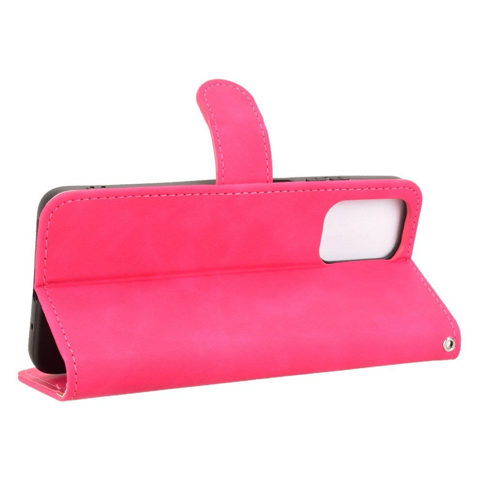 EIDERWOOD Motorola Moto G05 Flip Case with Card Holder & Stand Function - Pink