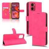 EIDERWOOD Motorola Moto G05 Flip Case with Card Holder & Stand Function - Pink