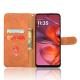 EIDERWOOD Motorola Moto G05 Flip Case with Card Holder & Stand Function - Brown