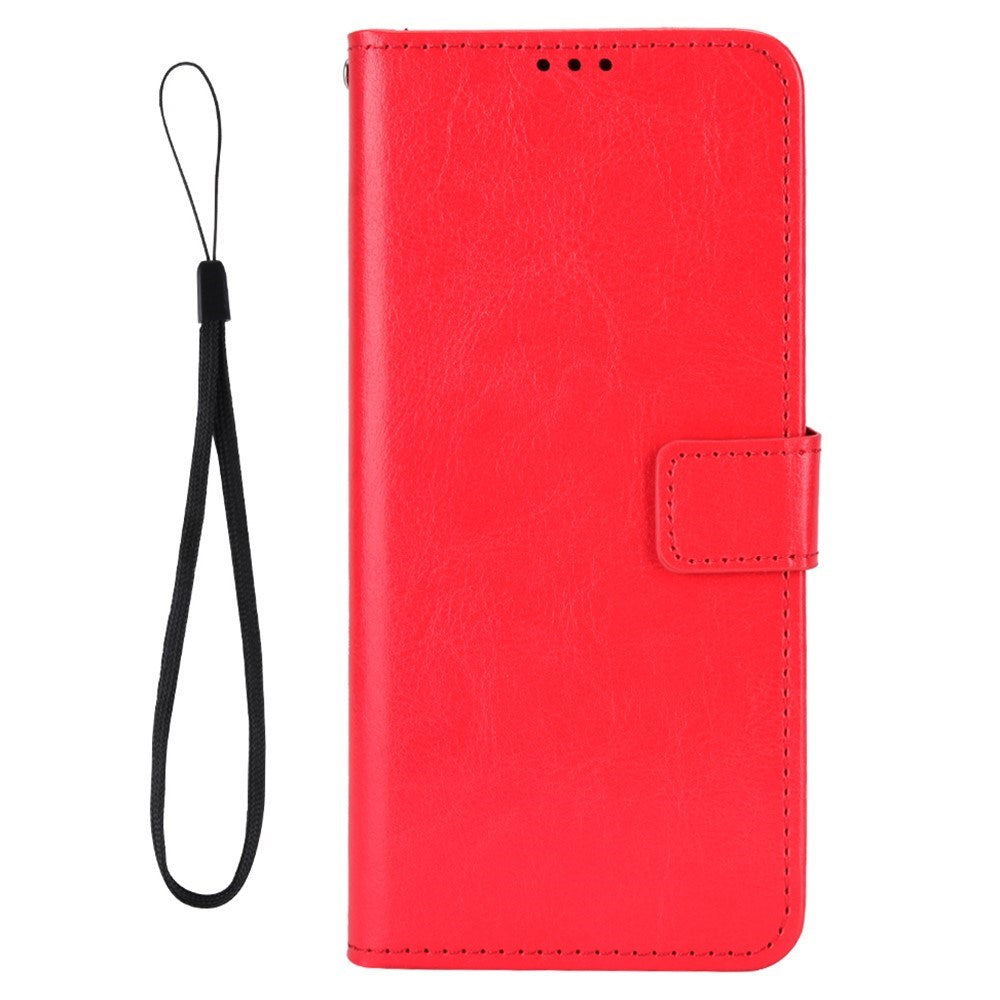 EIDERWOOD OnePlus 13R 5G Leather Texture Flip Case - Red