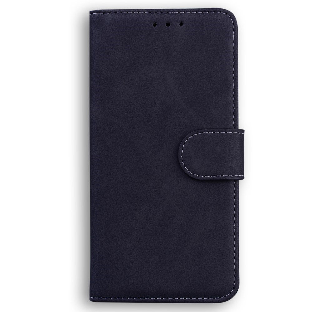 EIDERWOOD Motorola Moto G17 Power / G17 / G15 Faux Leather Flip Case with Card Holder & Stand Function - Black