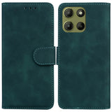 EIDERWOOD Motorola Moto G15 Faux Leather Flip Case with Card Holder & Stand Function - Green