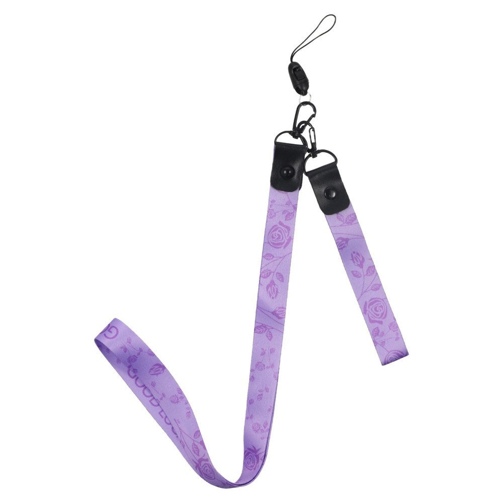 OnePlus 13R Flexible Plastic Case with 2 x Lanyard - Purple