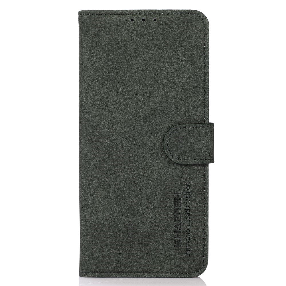 Xiaomi Redmi Note 14 (5G) KHAZNEH Faux Leather Flip Case with Card Holder & Stand Function - Green