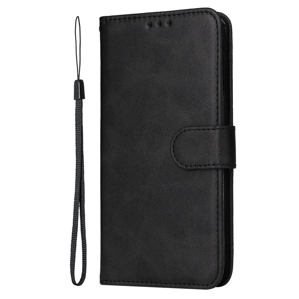 Xiaomi Poco F7 Ultra EIDERWOOD Faux Leather Flip Case with Strap – Black