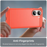 EIDERWOOD Xiaomi Poco X7 ProBrushed Carbon Case - Red