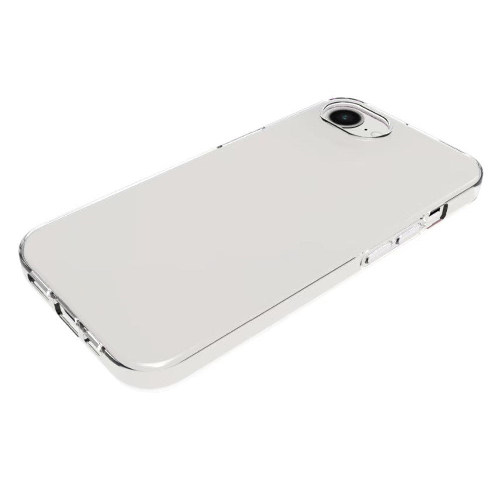 EIDERWOOD iPhone 16e Flexible Plastic Case with Extra Protection - Transparent