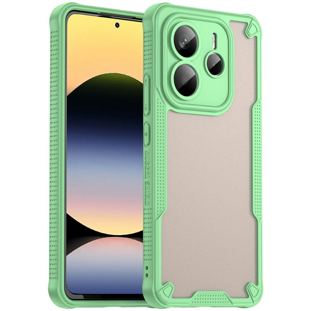 EIDERWOOD Xiaomi Redmi Note 14 (5G) Hybrid Plastic Back Case - Green