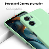 EIDERWOOD Motorola Moto G05 / E15 Liquid Silicone Case w. Strap - Green