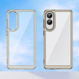 EIDERWOOD Samsung Galaxy S25 Edge Hybrid Plastic Case - Transparent / Grey