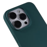 EIDERWOOD iPhone 14 Pro Max Lined Flexible Plastic Case - Dark Green