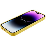 EIDERWOOD iPhone 14 Pro Max Lined Flexible Plastic Case - Yellow