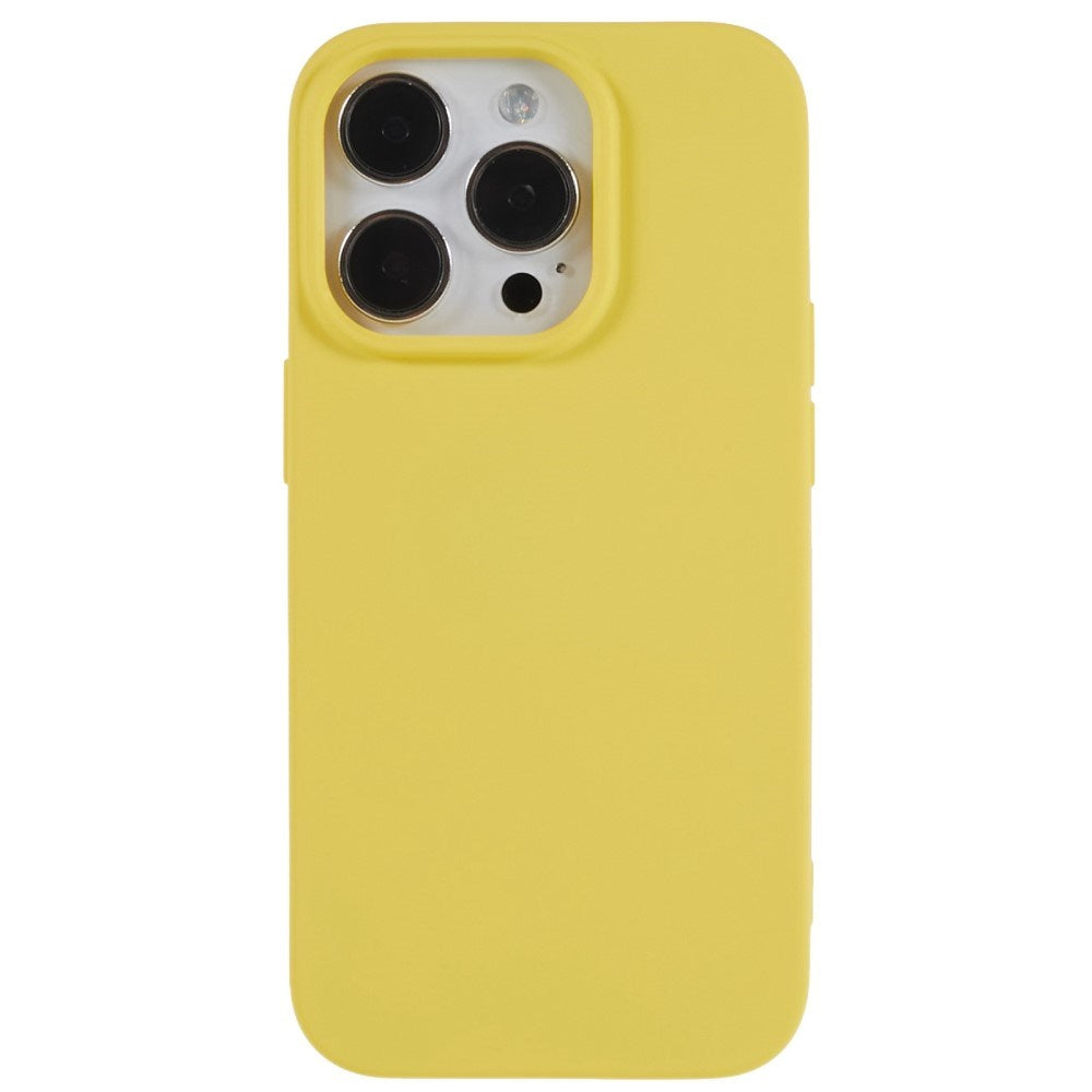 EIDERWOOD iPhone 14 Pro Max Lined Flexible Plastic Case - Yellow