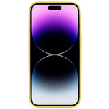 EIDERWOOD iPhone 14 Pro Max Lined Flexible Plastic Case - Yellow