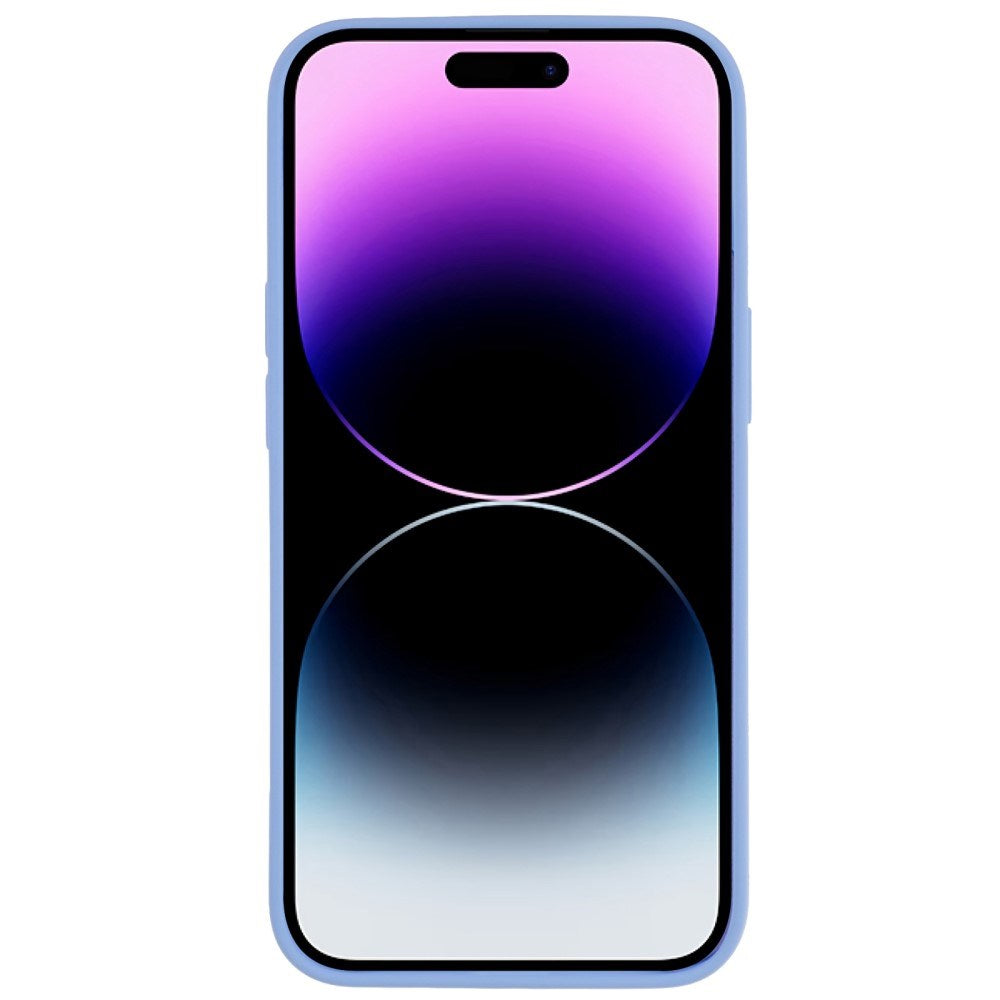 EIDERWOOD iPhone 14 Pro Max Lined Flexible Plastic Case - Light Blue