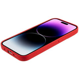 EIDERWOOD iPhone 14 Pro Max Lined Flexible Plastic Case - Red