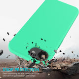 EIDERWOOD iPhone 16e Lined Silicone Case - Neon Green