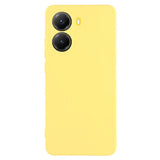 EIDERWOOD Xiaomi Poco X7 Pro Lined Flexible Plastic Case - Yellow