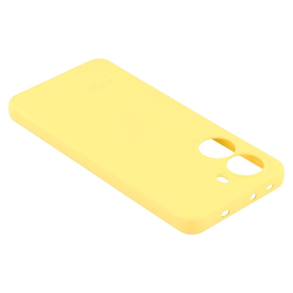 EIDERWOOD Xiaomi Poco X7 Pro Lined Flexible Plastic Case - Yellow