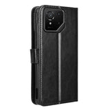 EIDERWOOD Asus ROG Phone 9 (5G) / 9 Pro (5G) Faux Leather Flip Case with Cardholder & Stand Function - Black