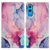 EIDERWOOD OnePlus Nord CE4 Lite (5G) Faux Leather Case with Wallet and Strap - Marble