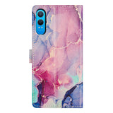 EIDERWOOD OnePlus Nord CE4 Lite (5G) Faux Leather Case with Wallet and Strap - Marble