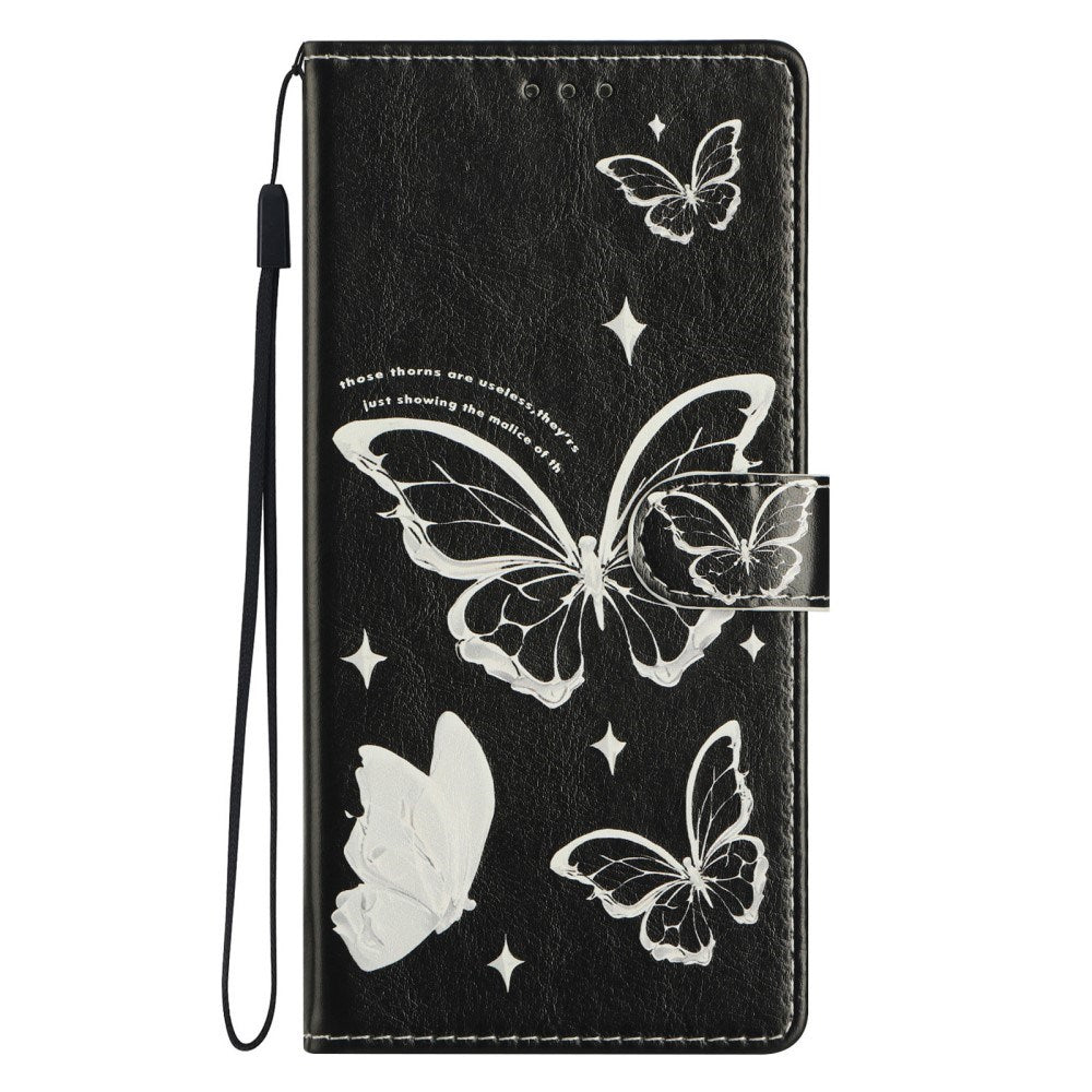 EIDERWOOD OnePlus Nord CE4 Lite (5G) Faux Leather Case with Wallet and Strap - Butterfly