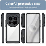 EIDERWOOD Xiaomi 15 Ultra Hybrid Plastic Case - Transparent / Black