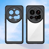 EIDERWOOD Xiaomi 15 Ultra Hybrid Plastic Case - Transparent / Black