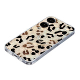 EIDERWOOD Samsung Galaxy S25 Edge Flexible Plastic Case with Motif - Transparent / Leopard