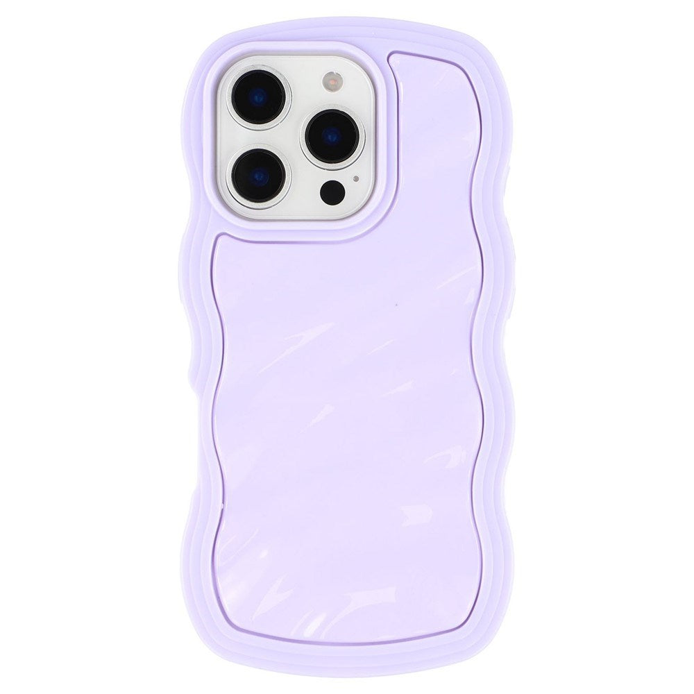 iPhone 16 Pro Max EIDERWOOD Hybrid Plastic Wavy Case – Purple