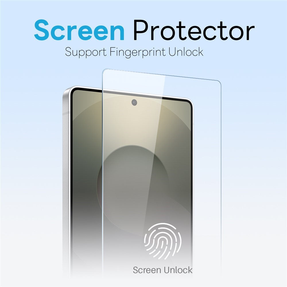 NORTHJO Samsung Galaxy S25 Ultra 360° Protection Set with Screen Protection & Hybrid Case - MagSafe Compatible - Transparent