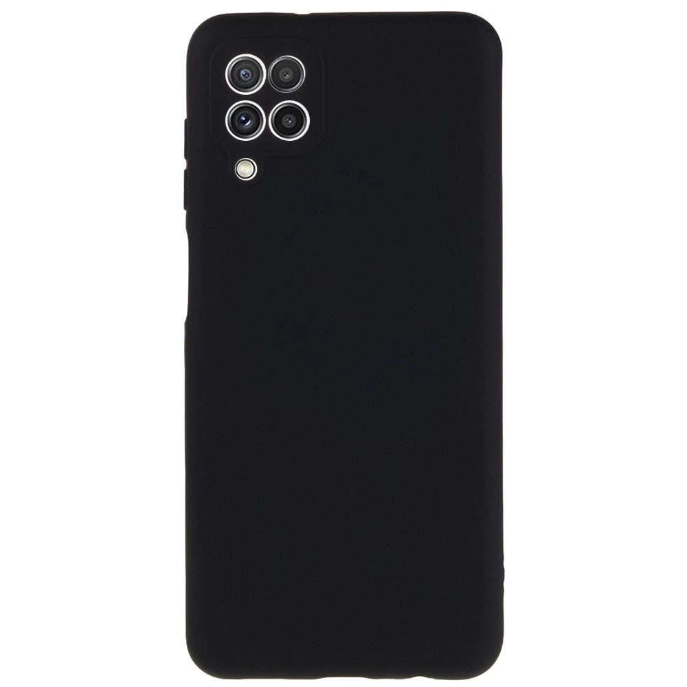 EIDERWOOD Samsung Galaxy A22 (4G) Lined Flexible Plastic Case - Black