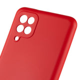 EIDERWOOD Samsung Galaxy A22 (4G) Lined Flexible Plastic Case - Red