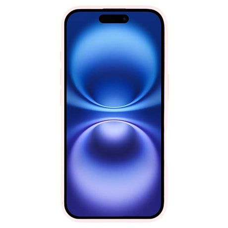 EIDERWOOD IPhone 16 Flexible Plastic Case with Glitter - Pink