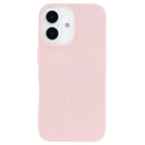 EIDERWOOD IPhone 16 Flexible Plastic Case with Glitter - Pink