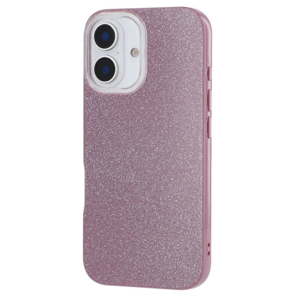 EIDERWOOD IPhone 16 Flexible Plastic Case with Glitter - Purple