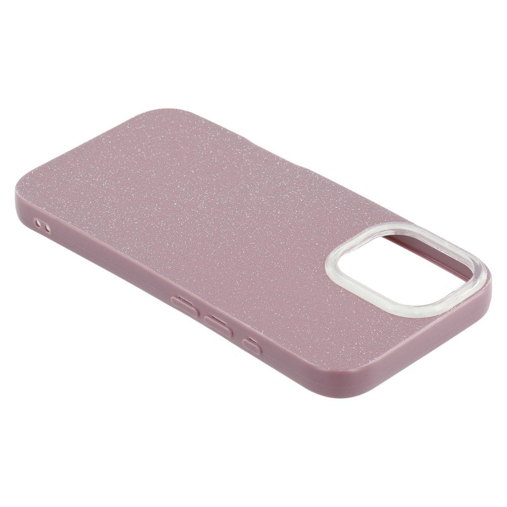 EIDERWOOD IPhone 16 Flexible Plastic Case with Glitter - Purple
