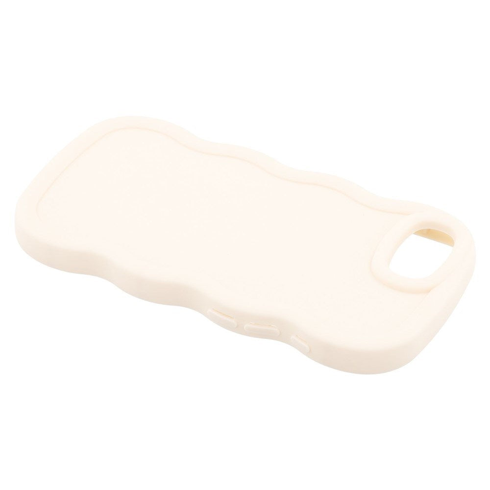 iPhone 17e / 16e EIDERWOOD Flexible Plastic Wavy Case - White