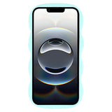 iPhone 17e / 16e EIDERWOOD Flexible Plastic Wavy Case - Blue