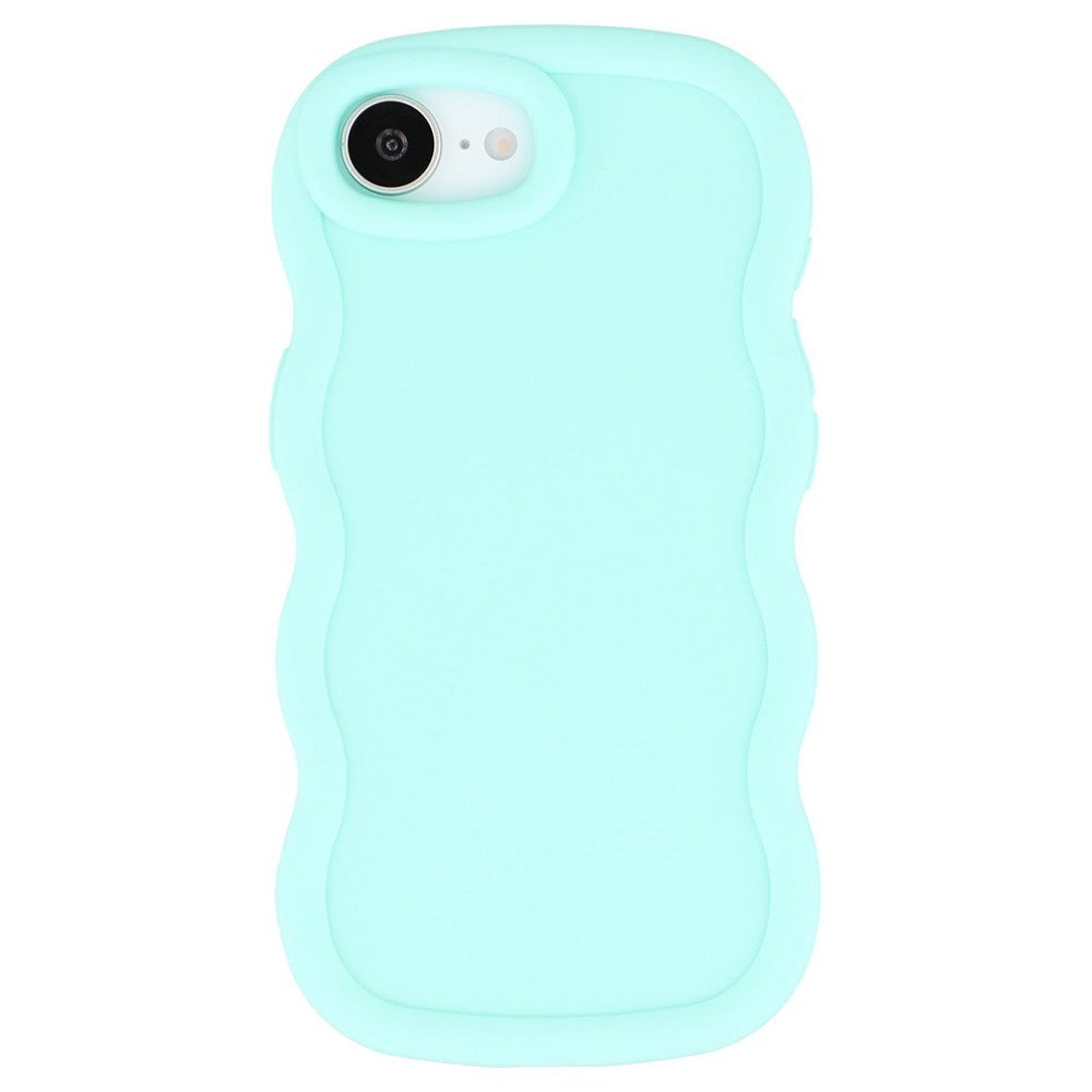 iPhone 17e / 16e EIDERWOOD Flexible Plastic Wavy Case - Blue