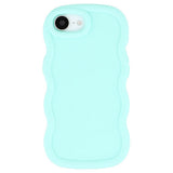 iPhone 17e / 16e EIDERWOOD Flexible Plastic Wavy Case - Blue