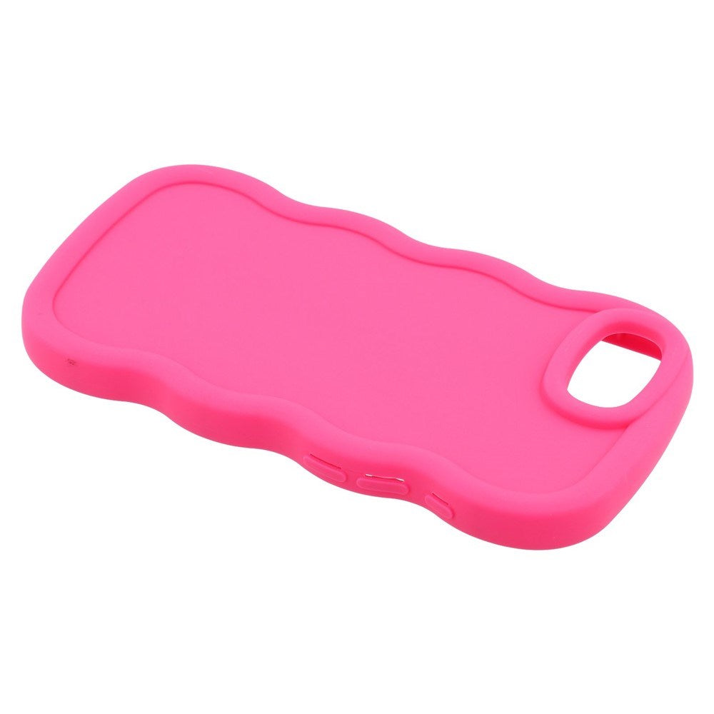 iPhone 17e / 16e EIDERWOOD Flexible Plastic Wavy Case - Pink
