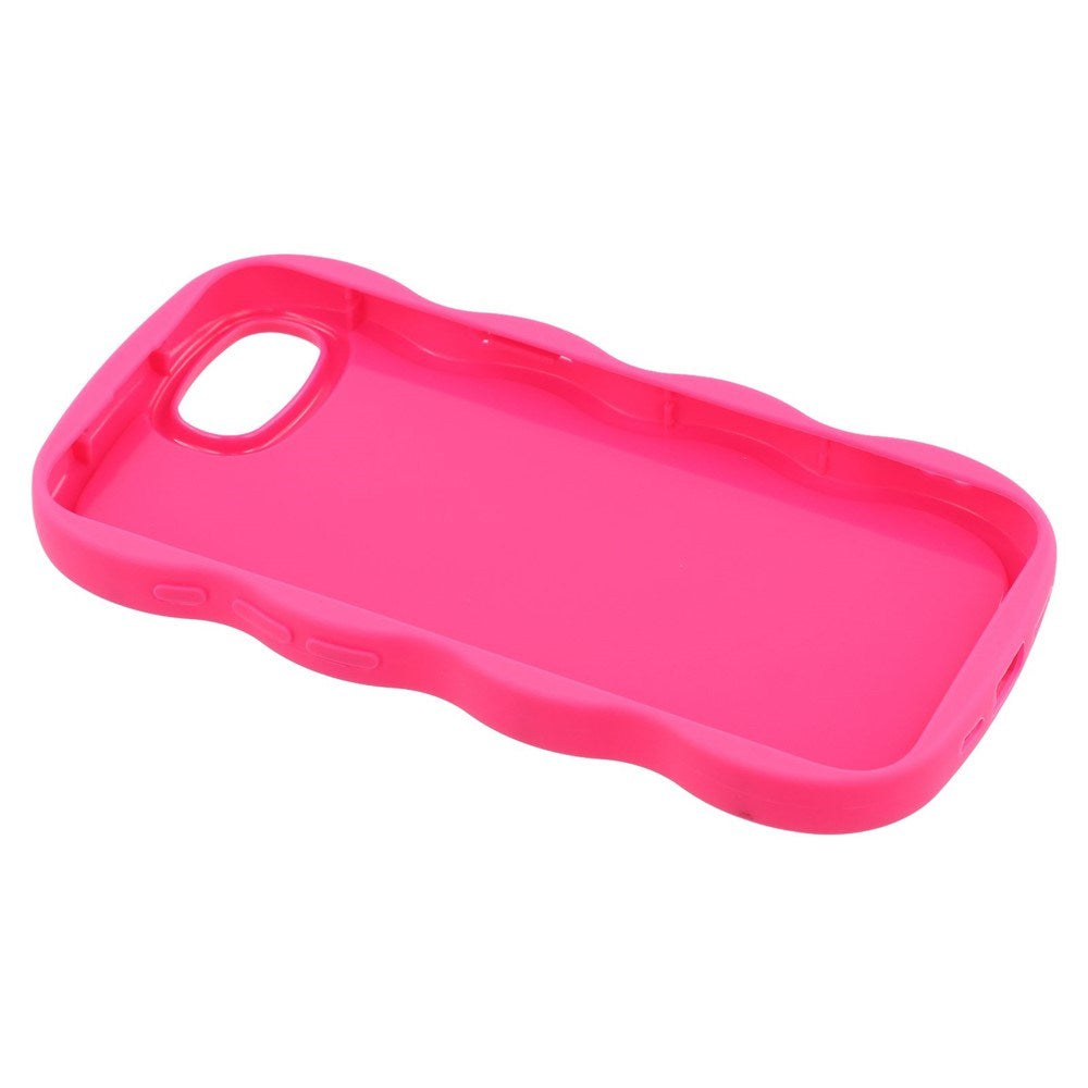 iPhone 17e / 16e EIDERWOOD Flexible Plastic Wavy Case - Pink