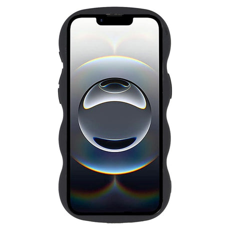 iPhone 17e / 16e EIDERWOOD Flexible Plastic Wavy Case - Black